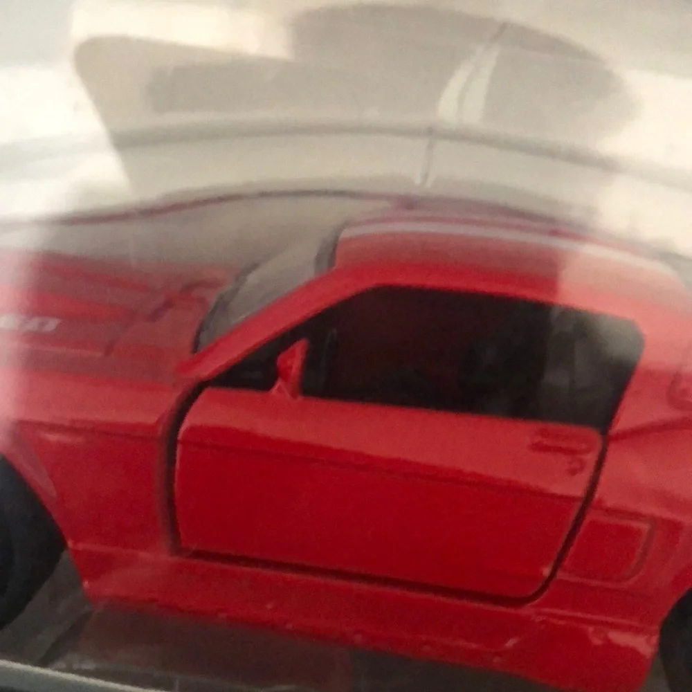 Red Mustang Toy Car